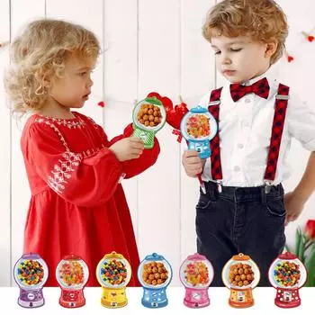 Candy Maker Bubble Maker Shaker Cup DIY Classroom Gift Exchange Card 18PCS синий