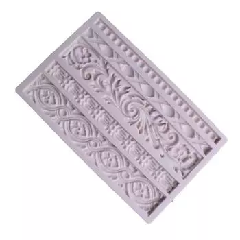 Candy Maker Форма для торта Принадлежности для выпечки Border Бытовые принадлежности Силиконовые Тонкая работа Резак для печенья Шоколад Антипригарное покрытие