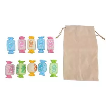 Candy Pattern Alphabet Matching Toy Preschool Letter Matching Game Early Learning Educational Toy fo