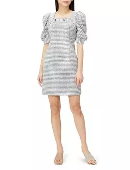 CANDY STOCK Bijou Button Mini Dress LWFO231811 WHT 0 [Lily Brown] LB Женское белый