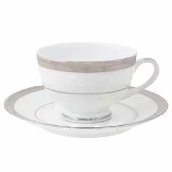 CANION WITS STATE PLATINUM Чайная чашка с блюдцем в стиле вестерн Дизайн и (Подарок/Домашнее использование/Кафе/Ресторан и т. д.) [Кэнион WITS]