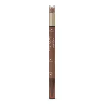 Canmake 3in1 Eyebrow 01 Natural Brown Pencil Eyebrow Powder Eyebrow with Brush