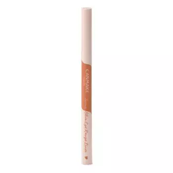 CANMAKE 3way тонкая подводка для глаз 02 прозрачный оранжевый двойной контур для век, отшелушивающий мешки под глазами, 1 шт. (х 1)