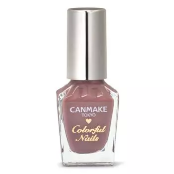 Canmake Colorful Nails N70 Rose Milk Tea лак для ногтей тускло-розовый розовый коричневый сироп с джемом прозрачный цвет быстросохнущий 1 шт. (х 1)