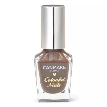 Canmake Colorful Nails N72 Marron Glace Highly Colored Quick Drying Brown Latte Jam Syrup Transparent 8ml