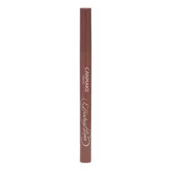 Canmake Effortless Liner 02 Cache Coeur Pink 0.63ml Liquid Eyeliner Pencil Shedding Feel Pink Brown
