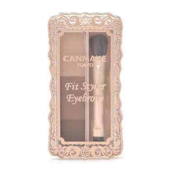 CANMAKE Fit Styler Eyebrow 2g - All 2 Colors 01 Natural Brown