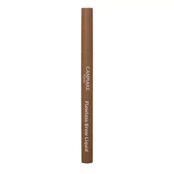 Canmake Flawless Brow Liquid 02 Citron Brown Liquid Eyebrow Charcoal Powder Matte Light Brown 0,5 мл