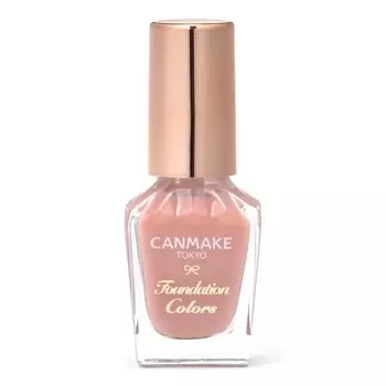 Canmake Foundation Colors 06 Sheer Apricot 8ml Nail Foundation Quick Drying