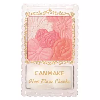 Canmake Glow Fleur Cheeks Fleur 02/Абрикос 6,3 г