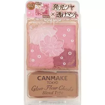 Canmake Ida Laboratory Z Canmake Glow Fleur Cheeks B02