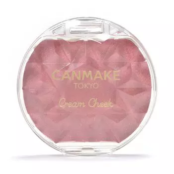CANMAKE Крем для щек (Тип жемчуга) P02 Rose Petal — Стойкие румяна с естественным сиянием