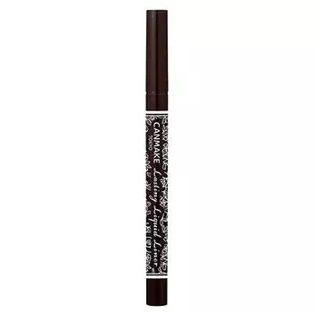 Canmake Lasting Liquid Liner 04 Eyeliner 04 Cacao Brown 0.59g (x 1)