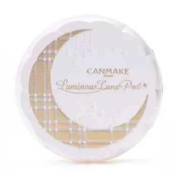 CANMAKE Lumina luna pact g02 бежевый кремовый пудреница сочный сияющий крем 2в1 пудреница 1 9г x 1