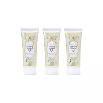 Canmake Marmade Skin Gel Солнцезащитный крем UV SPF50+ / PA++++, C02. Солнечно-желтый, 3 шт.