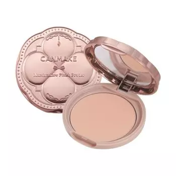 Canmake Marshmallow Finish Powder MB - Матовый бежево-охристый, 10г | Стойкая пудра для фиксации макияжа лица для безупречного матового финиша