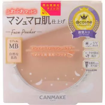 Сменный блок пудры Canmake Marshmallow Finish Powder Mb Matte Beige Ochre 10 г