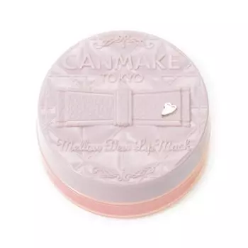 Canmake Mellow Dew Lip Mask 01 Clear Pink 4.0g Lip Mask Intensitive Moisturing Care Lip Base Spatul On On