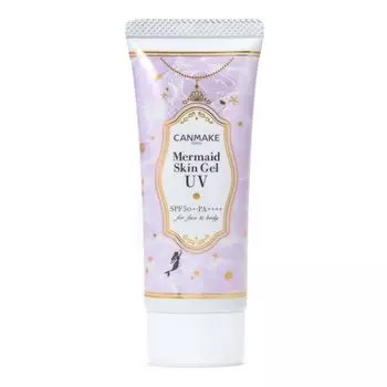 CANMAKE Mermaid Skin Gel UV C03 Pure Purple 40 г Солнцезащитный крем с ниацинамидом Purple Удалить с помощью очищающего средства для лица SPF50+ PA++++