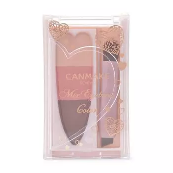 Canmake Mixed Eyebrow Color C01 Charm Pink Powder Eyebrow Colored Eyebrow с кисточкой 1,0 г