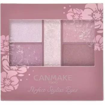 Canmake Perfect Stylist Eyes V 26 Mirage Mauve 2,5 г лавандово-фиолетовые тени для век 5 цветов 26 Mirage Mauve