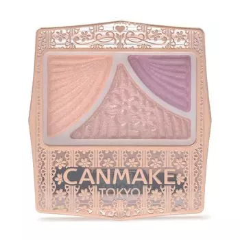 Canmake Powder Juicy Pure Eyes 15 Sunset Kiss Gloss Transparent Pearl Glitter Wet Gloss Purple 1.2g