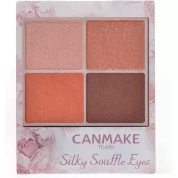 Canmake Silky Flare Eyes 07 Тени для век 07 Нектарин оранжевый 1 шт. x 1 07 Нектарин оранжевый