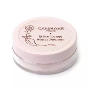 Canmake Silky Loose Moist Powder P01 Luster Pink Loose Powder Moisturizing Soap Off Pearl Contains 6.0g