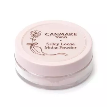 Canmake Silky Loose Moist Powder P01 Luster Pink 6.0g Loose Powder Moisturizing Soap Off Pearl Contains