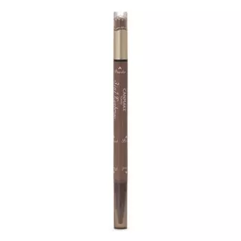 CANMAKE TOKYO 3in1 Eyebrow 02 Ash Brown Pencil Eyebrow Powder Eyebrow with Brush