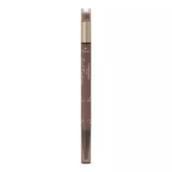 CANMAKE TOKYO 3in1 Eyebrow 02 Ash Brown Pencil Eyebrow Powder Eyebrow с кисточкой