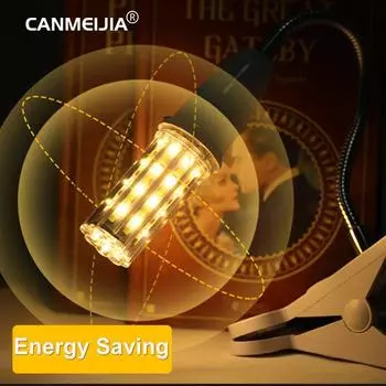CANMEIJIA 1 шт. E27 светодиодная лампа 220 В E14 кукурузная лампа 12 Вт 18 Вт Лампада светодиодная лампа-свеча светодиодная лампа люстра освещение для украшения дома