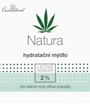 Cannaderm Natura Moisturizing Soap Ph 5.5 Savon Hydratant L huile De Chanvre TU прозрачный