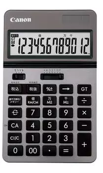 Canon 12-разрядный бизнес-код KS-1220TU-SL SOB Удобный для чтения большой экран с функцией десятков миллионов единиц