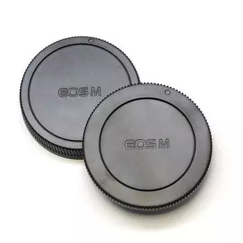 Canon EOS M mount compatible body lens rear cap set F-Foto, compatible, & CS-EFM