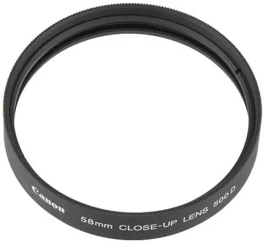 Canon lens 500D 58mm close-up