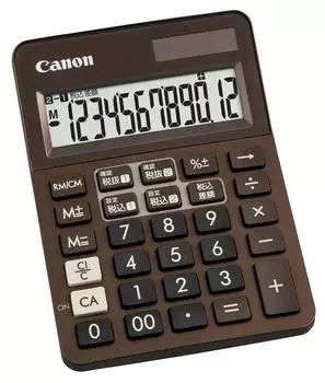Canon Mini Desk Calculator W Tax Rate SOB LS-120WT-BR