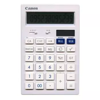 Canon среднего размера настольный HS-121T 12 цифр плоский дизайн сменные батареи антибактериальный