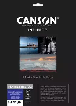 Canson Photo Paper Infinity Platinum Fiber Rug A4 10 Sheets 6211035 Imported [Regular Product]