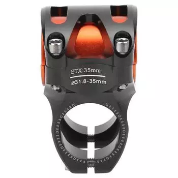 CANSUCC 31.8/35 мм подъемный вынос руля для велосипеда, короткий вынос руля, алюминиевый вынос руля для велосипеда, S35, черный S35 Black