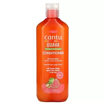 Cantu, Кондиционер для кожи головы с гуавой для натуральных кудрей, косичек и волн, 13,5 жидких унций (400 мл)