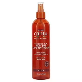 Cantu, Масло ши, средство для восстановления локонов Comeback Curl Next Day Curl, натуральные кудри, кудри и волны, 12 жидких унций (355 мл)