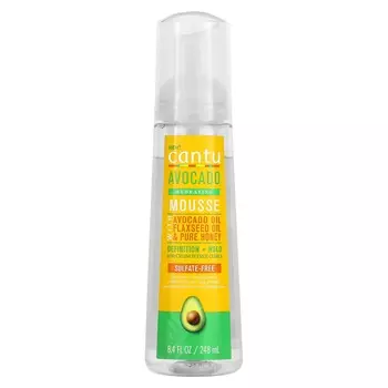 Cantu, Увлажняющий мусс с авокадо, 8,4 жидких унций (248 мл)