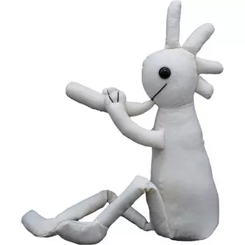 Canvas Doll Kokopelli M 21 x 14 x 6 cm Letter of Contribution Shikishi Gift Present Art Workshop Present Sympathy Celebration
