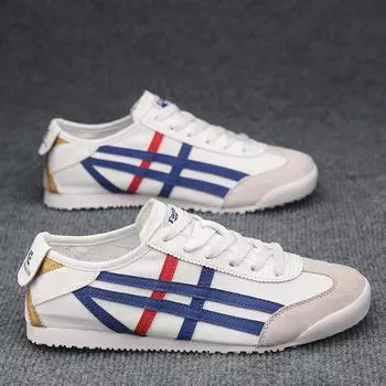 Canvas men s shoes 2025 new spring casual one-pedal lazy shoes Forrest Gump flat baseplate shoes men s trendy cloth shoes 39