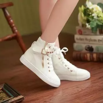 Canvas Shoes for Women Booties Woman Footwear Korean Ankle Boots Cotton 2024 New Comfortable and Elegant A Trends Casual Light H 35