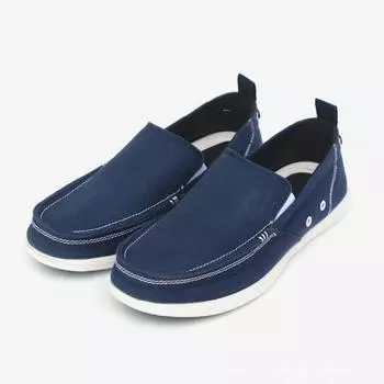 Canvas Shoes Men Ultralight Breathable Casual Men Shoes Spring Summer Comfortable Loafers Lazy Driving Flats 39 чёрный