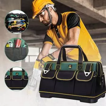 Canvas Thickening Multi Functional Toolkit Car Repair kit Electrician Tool Bag Large Maintenance Storage Bag