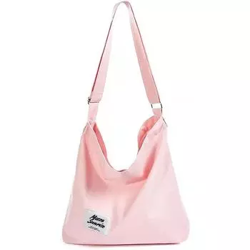 Холщовая сумка-тоут Женская сумка для бездомных Повседневная сумка через плечо Сумка для покупок Большая сумка-мессенджер