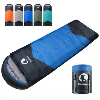 CANWAY Sleeping Envelope 210T Thermal Sleeping Fully Includes Storage For Outdoor Disaster Sleeping in the All Upgraded Bag, Type, Waterproof,